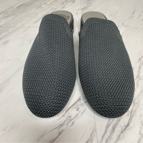 Eileen Fisher Betsy Gray Knit Mule 8 - Picture 10 of 13